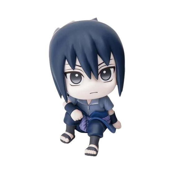 Imagem de Figuras de Ação Kawaii Naruto - Kakashi, Sasuke e Itachi (9cm) - Decoração para Carro