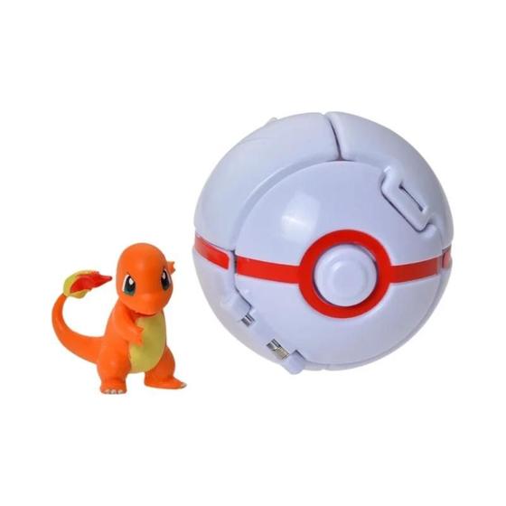 Imagem de Figuras de Ação Pokémon - 18 Estilos Deformados (Pokebola, Pikachu, Charmander, Blastoise, Mewtwo)