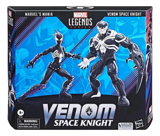 Imagem de Figuras Marvel Legends - Venon Space Knight E Marvel's Mania - Hasbro F7134