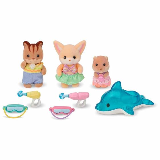 Imagem de Figuras - Sylvanian Families - Diversão na Piscina - Epoch Magia