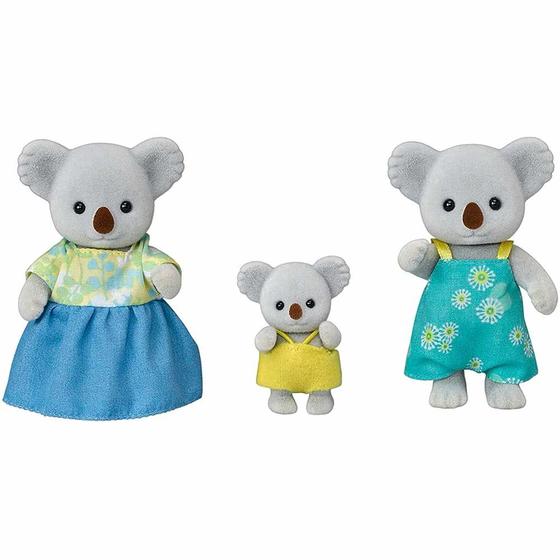 Imagem de Figuras - Sylvanian Families - Família Coalas Copa de Árvore - Epoch Magia