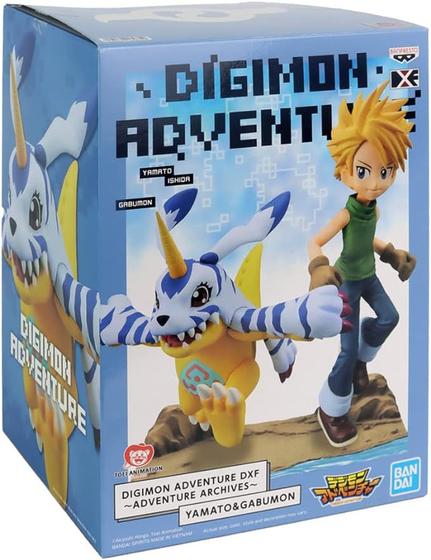 Imagem de Figure digimon yamato e gabumon - dxf adventure bandai