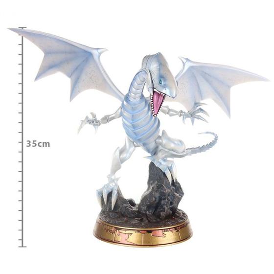 Imagem de Figure yu-gi-oh! - dragao branco de olhos azuis - na cor branca