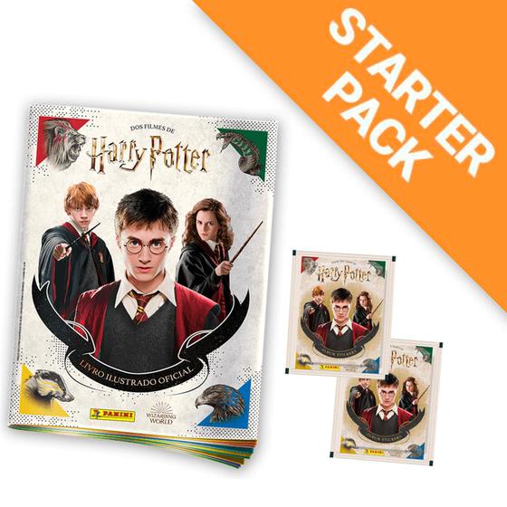 Figurinha Harry Potter, 10 Figurinhas + Album - PANINI - Álbum de ...