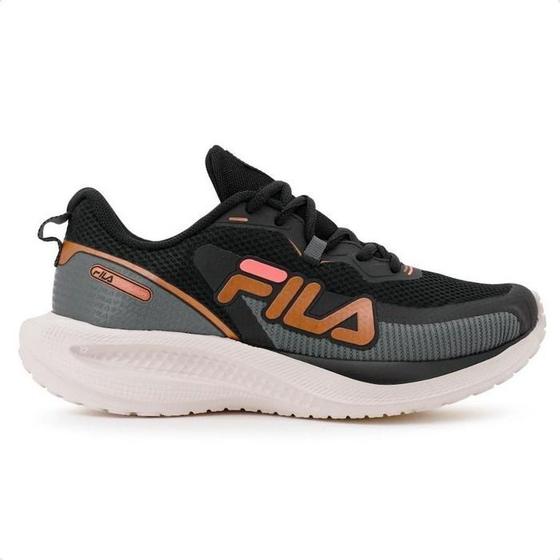 Imagem de Fila Tênis Transition Feminino Preto/Coral/Salmão