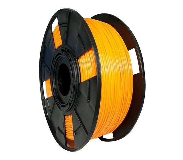 Imagem de Filamento Impressoras 3D Premium 1,75 mm PETG - 1Kg Amarelo