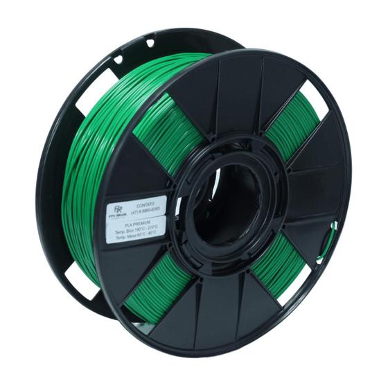 Imagem de Filamento Pla Premium 1kg 1.75mm Verde