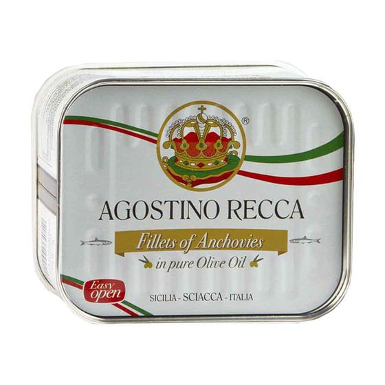 Imagem de File Anchova Alici Italiano Agostino Recca em Azeite 710 gr