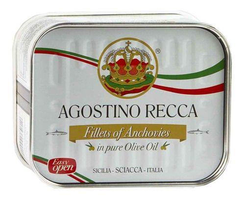 Imagem de File Anchova Alici Italiano Agostino Recca em Azeite 710 gr