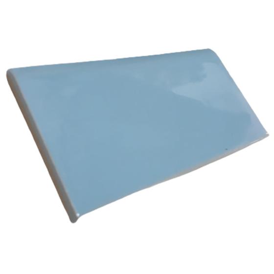 Filetes Acabamento Cerâmica Terminal Azulejo Azul Ceu Kit 10 Menor preço em Filetes Acabamento Cerâmica Terminal Azulejo Azul Ceu Kit 10