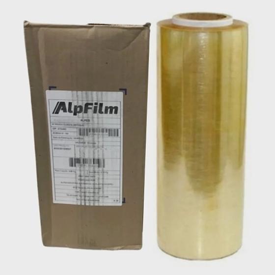 Imagem de Filme de pvc 30cm x 600m rolo bobina plastico - alpfilm