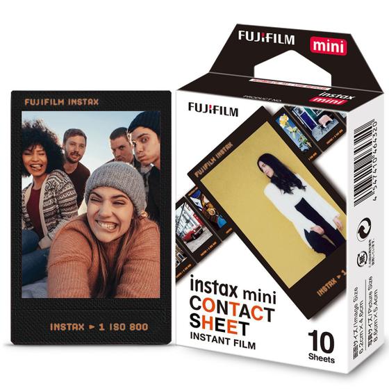 Imagem de Filme Fotográfico Fujifilm Instax Mini Contact Sheet - 10 Fotos