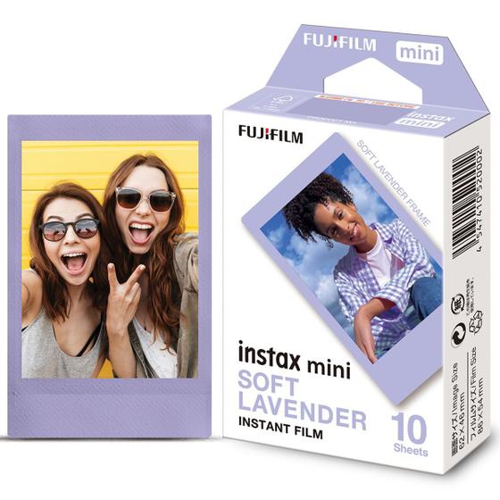 Imagem de Filme Fotográfico Fujifilm Instax Mini Soft Lavender - 10 Fotos