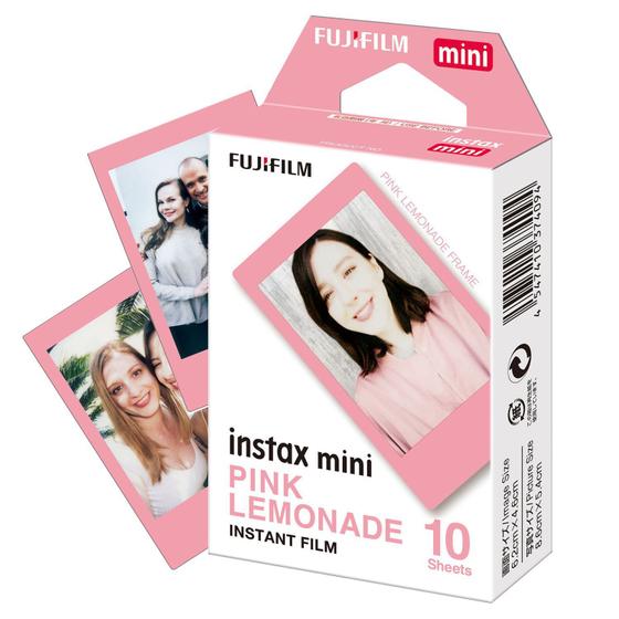 Imagem de Filme Fotográfico Fujifilm Pink Lemonade Para Instax Mini - 10 Fotos