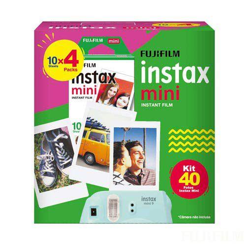 Imagem de Filme Fujifilm Instax Mini Branco 40 Fotos, 54 X 86 mm, ISO 800