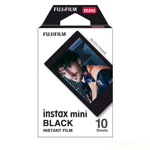 Imagem de Filme Fujifilm Instax Mini Preto 10 Fotos, 54 X 86 mm, ISO 800