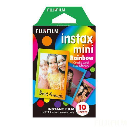 Imagem de Filme Fujifilm Instax Mini Rainbow 10 Fotos, 54 X 86 mm, ISO 800