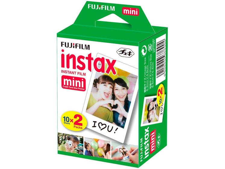 Imagem de Filme Instantâneo Fujifilm Instax Mini  - Branco 20 Poses