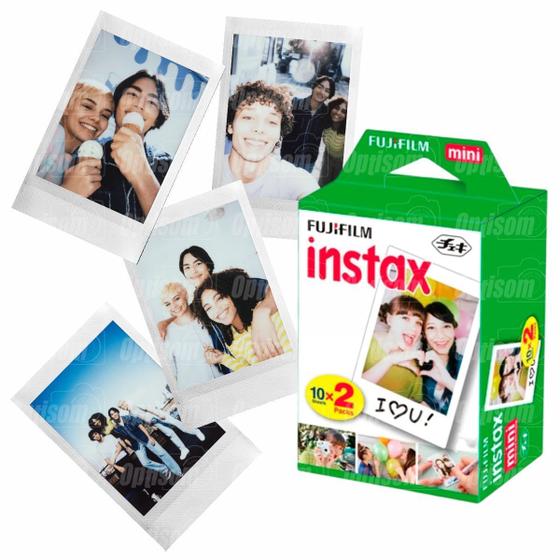 Imagem de Filme Instantâneo Fujifilm Instax- Total De 20 Fotos