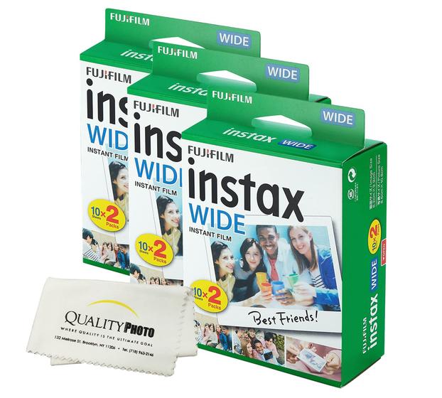 Filme Instantâneo Fujifilm Instax Wide 300/200/210 - Pacote