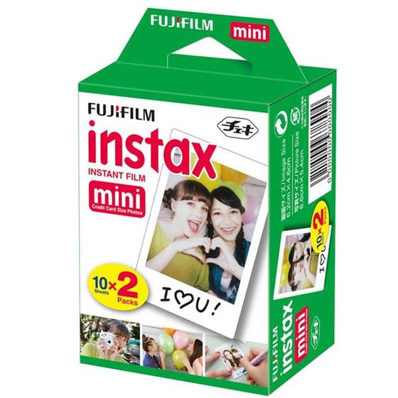 Imagem de Filme Instax Mini Instant Film 20 Fotos - Fujifilm Instax Mini 7, 8, 9, 11