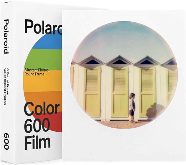 Imagem de Filme Polaroid Cor para 600 - Quadro Redondo (6021) - Alta Qualidade