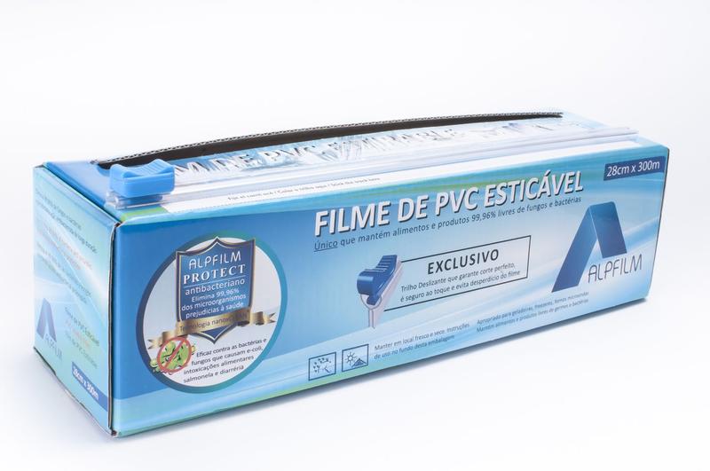 Filme Pvc Alpfilm Cmx M Com Trilho De Corte Kit Para Micro