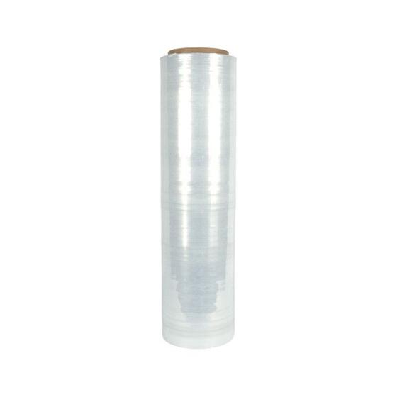 Imagem de Filme Stretch Manual Coreless 500mm x 23 Micras Sem Tubete 4kg  Alta Resistência e Aderência