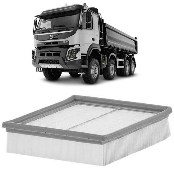 Imagem de Filtro Ar Condicionado Volvo FMX 420 460 500 D13C Sem Carvão