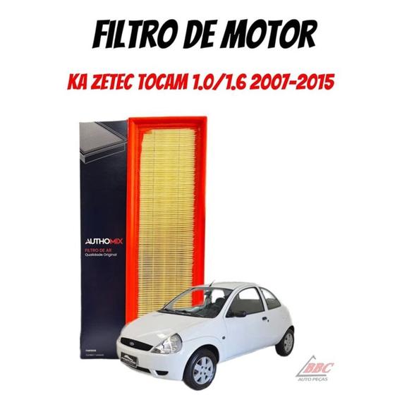 Imagem de Filtro Ar do motor  Ka zetec rocam 1.0/1.6 2007-2015