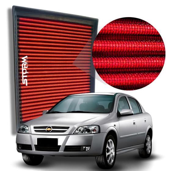 Imagem de Filtro Ar Esportivo Chevrolet Astra 2.0 8V Flex 2003 A 2011