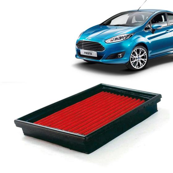 Imagem de Filtro Ar Esportivo Inbox Racechrome RCI Ford New Fiesta 1.0 Turbo