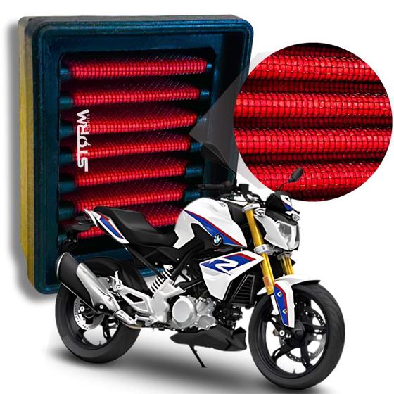 Imagem de Filtro Ar Esportivo Moto Bmw G310R Ano 2017 A 2022 G 310 R