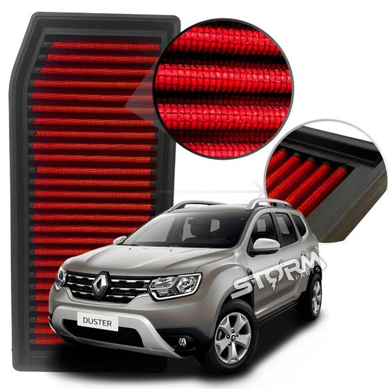 Imagem de Filtro Ar Esportivo Renault Duster 2.0 16V Flex 2015 A 2022