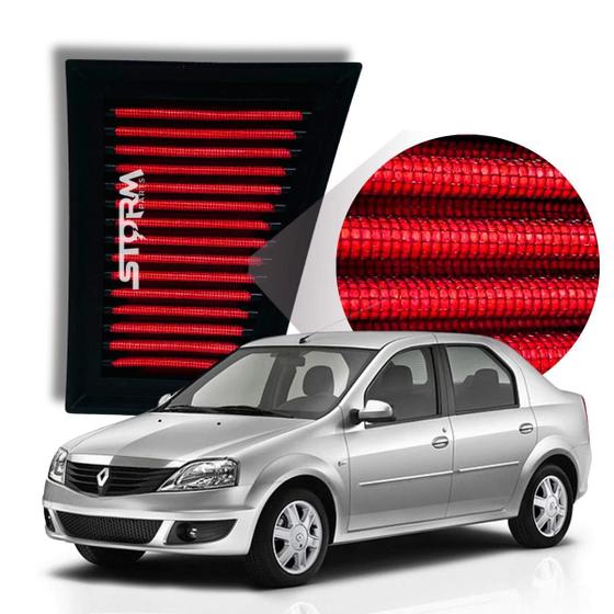 Imagem de Filtro Ar Esportivo Renault Logan 1.6 16V Flex 2008 A 2013