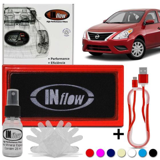 Filtro Ar Inflow Esportivo Nissan March 1.6 2011 a 2020 Versa 1.6 2011 a 2020 Inbox HPF9975 + Brinde Menor preço em Filtro Ar Inflow Esportivo Nissan March 1.6 2011 a 2020 Versa 1.6 2011 a 2020 Inbox HPF9975 + Brinde