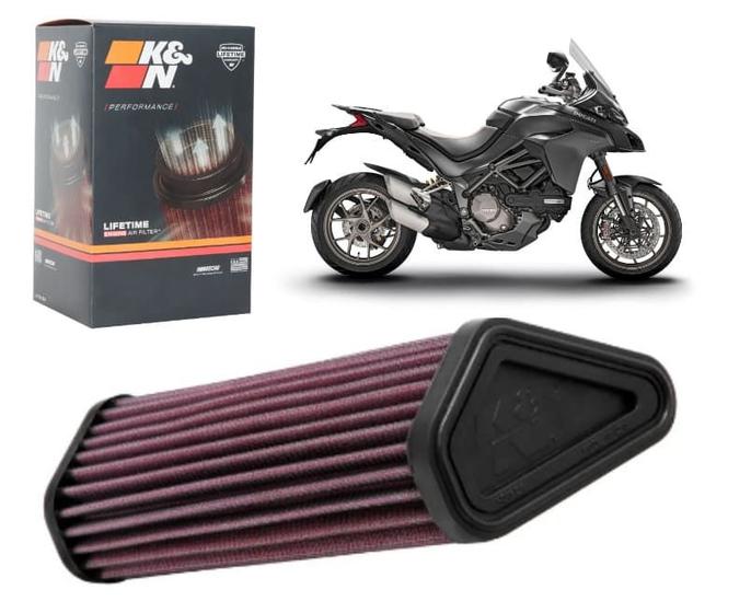 Imagem de Filtro Ar K&n Ducati Multistrada 1200S Sport 2010 até 2014