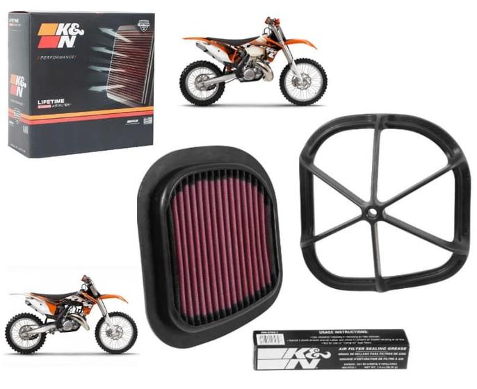 Imagem de Filtro Ar K&n Esportivo Ktm 200 XC 2008-2009 / 200 XCW 08-16