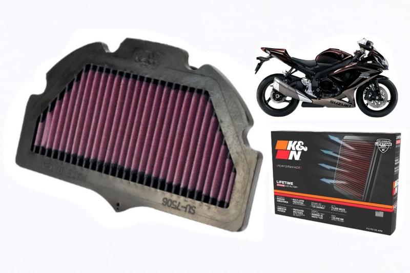 Imagem de Filtro Ar K&n Esportivo Lavavel GSX-R 750 2007 até  2013