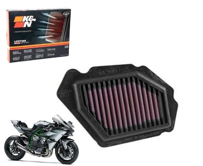 Imagem de Filtro Ar K&n Esportivo Lavavel Ninja H2 SX 2018 á 2020