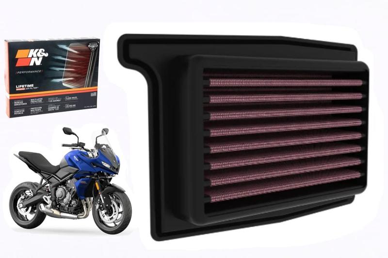 Imagem de Filtro Ar K&n Esportivo Lavavel Tiger Sport 660 2023 2024