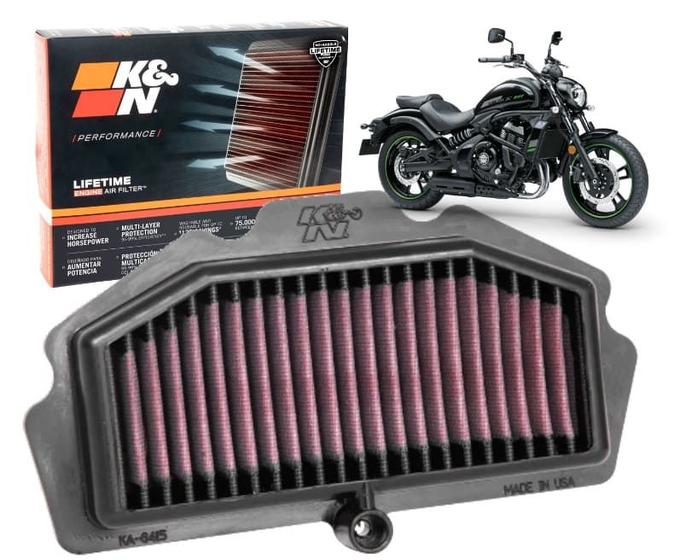 Imagem de Filtro Ar K&n Esportivo Lavavel Vulcan 650S 2018 2019