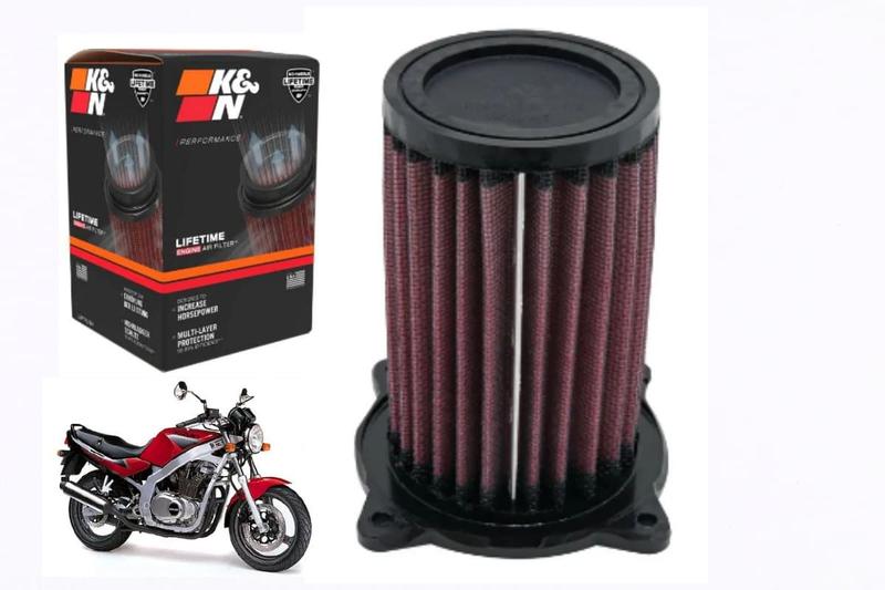 Imagem de Filtro Ar K&n Esportivo Suzuki Gs 500e 1998 1999 2000 2001