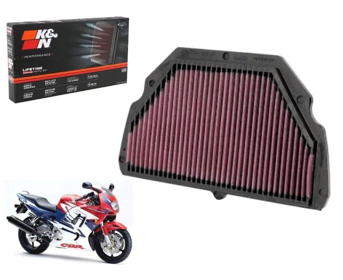 Imagem de Filtro Ar K&n HA-6099 Honda Cbr 600f F4 Cbr600f 1999 e 2000.