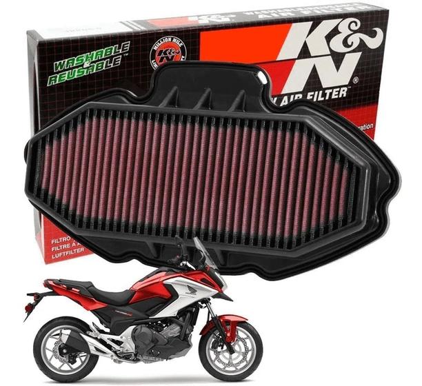 Filtro Ar K&n HA-7012 Honda NC700X NC 700X 2012 2013 2014 Menor preço em Filtro Ar K&n HA-7012 Honda NC700X NC 700X 2012 2013 2014