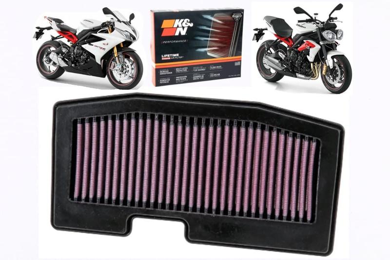 Imagem de Filtro Ar K&n Triumph Daytona, Street Triple, 675 675R 13/18