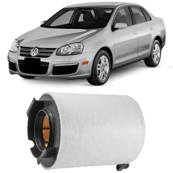 Imagem de Filtro Ar Volkswagen Jetta Passat 2.0 8V 16V 2005 a 2016 WEGA WR196