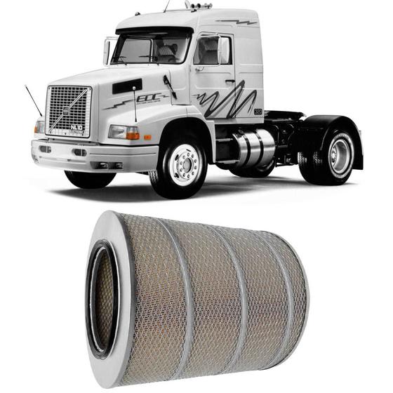 Imagem de Filtro Ar Volvo Série NL 10 310 320 D10A TD102FT 93 a 99 MANN-FILTER C371774