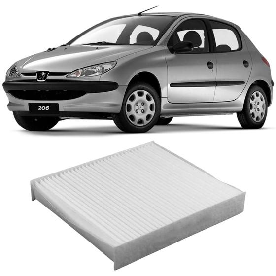 Imagem de Filtro Cabine Ar Condicionado Peugeot 206 207 Hoggar Mahle