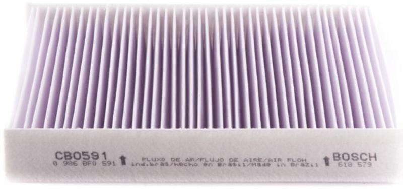 Imagem de Filtro Cabine Asx 2010 a 2017 Bosch 0 986 BF0 591